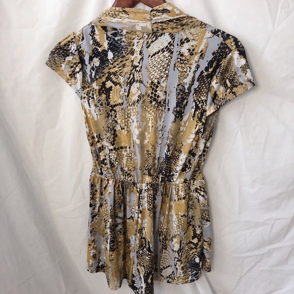 Snake Print Romper - Picture 2 of 2